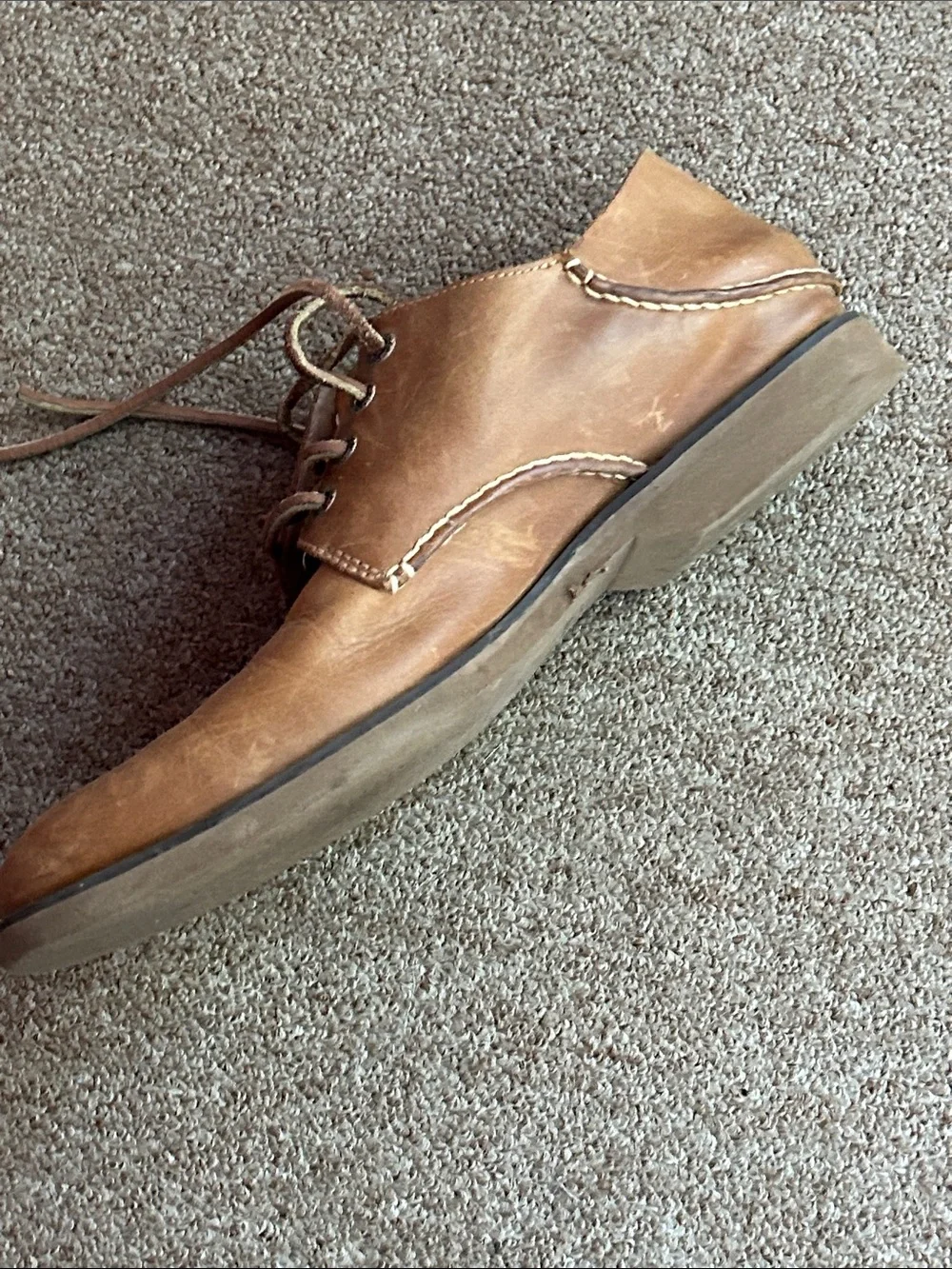 Sperry Top-Sider Men's Brown Leather Oxfords